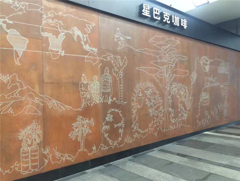 盐山耐候钢幕墙